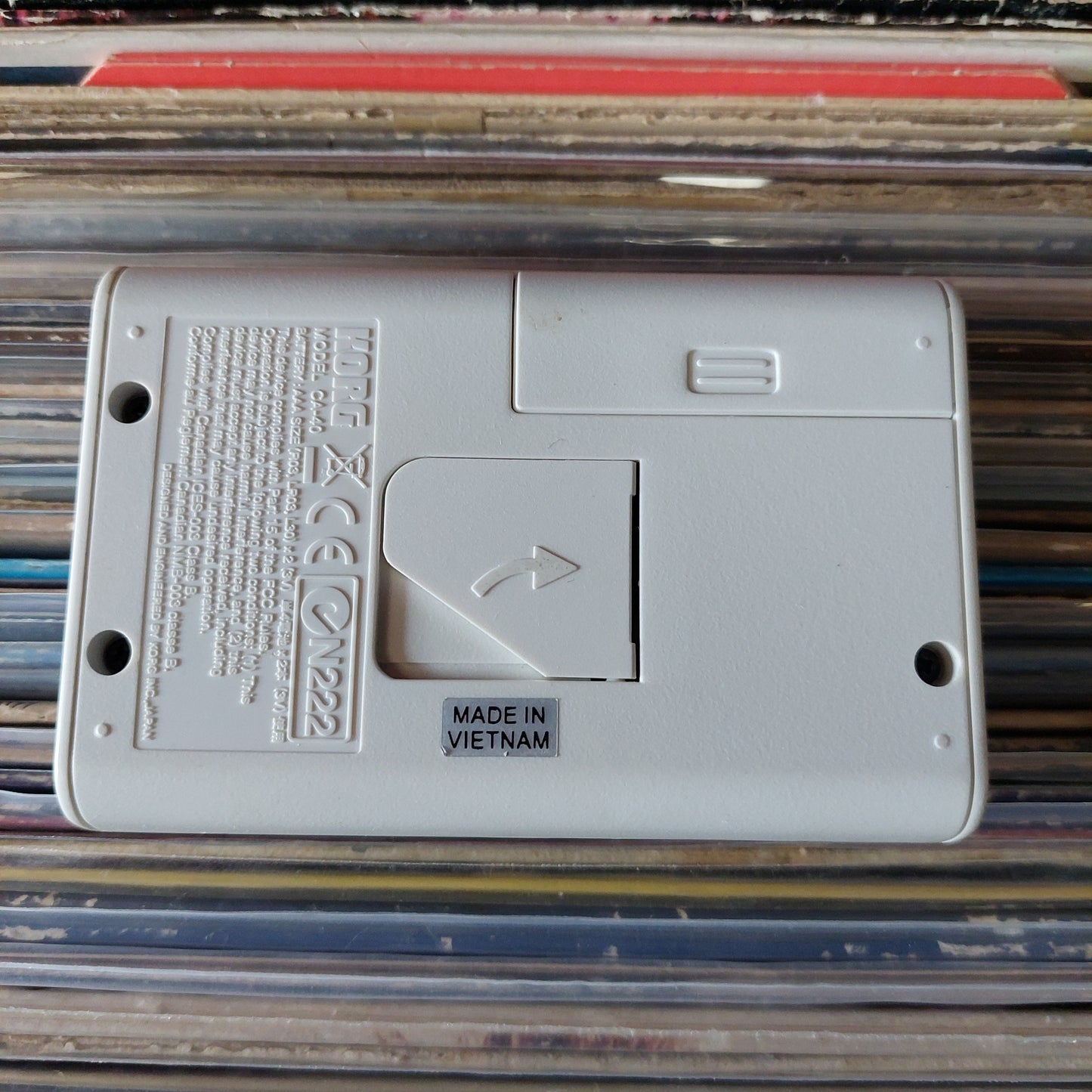 KORG CA Chromatic Tuner - White (USED)