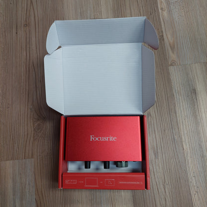 Focusrite Scarlett Solo 3rd Gen (USED) "Missing Cable" SN# Y7NTT4B29039FF