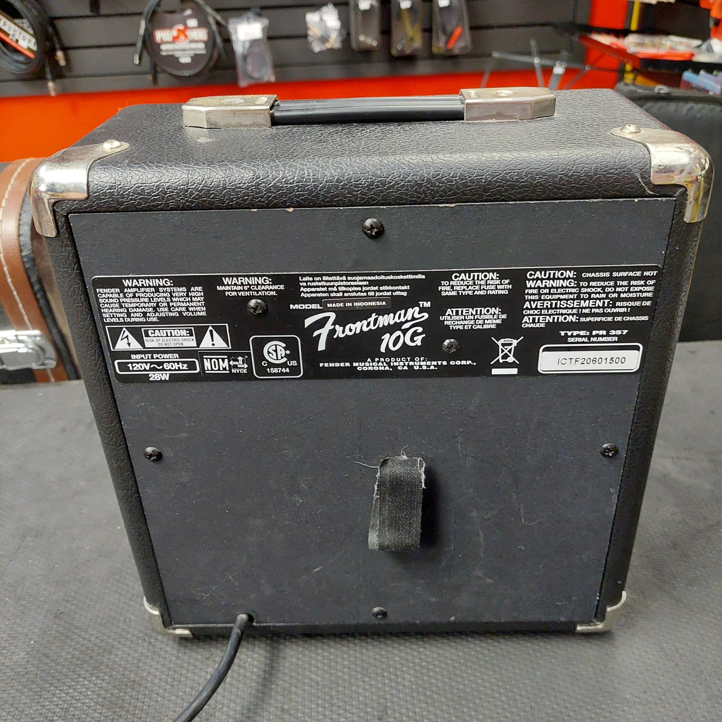 Squire Frontman 10G Electric Guitar Amplifier (USED) SN# ICTF20601500