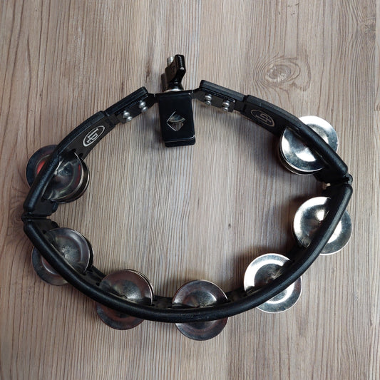 LP Drum Set Tambourine - Black (USED)