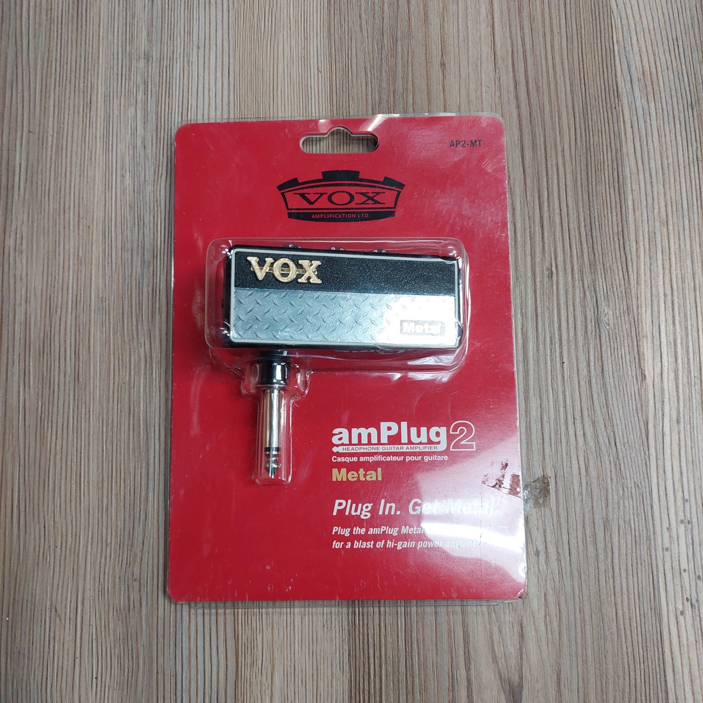 Vox AmPlug 2 Metal Plug In Guitar Amplifier (USED) "Made In Japan"