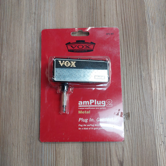 Vox AmPlug 2 Metal Plug In Guitar Amplifier (USED) "Made In Japan"