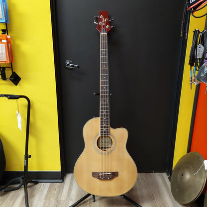 De Rosa GAB47-NT 5-String Acoustic Bass Guitar w/ EQ - Natural (USED)