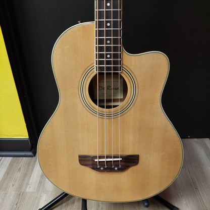 De Rosa GAB47-NT 5-String Acoustic Bass Guitar w/ EQ - Natural (USED)