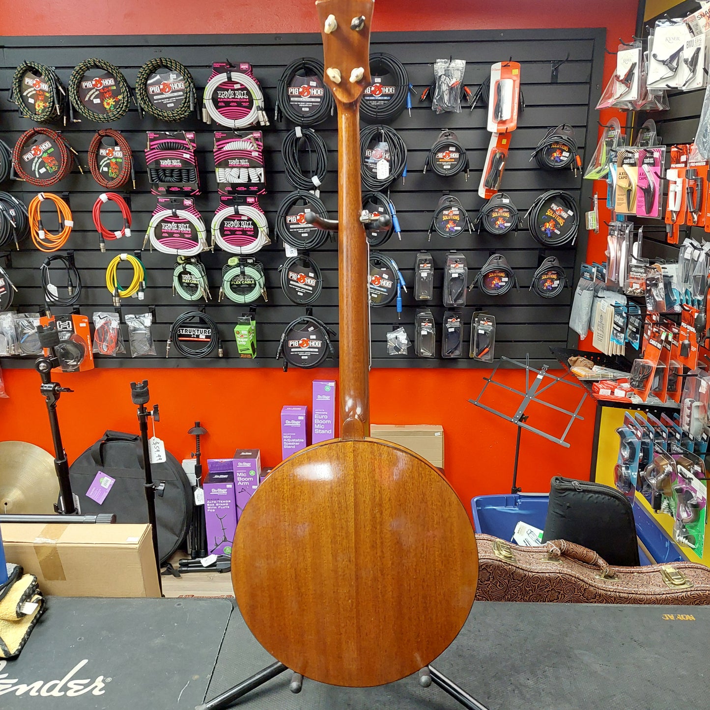 Vintage 5-String Banjo w/ Chipboard Case (USED) "Sold As Is"