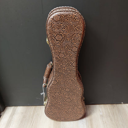 Teton TCS Soprano Ukulele Hard Case - Hibiscus