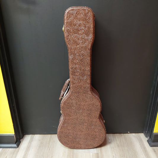 Teton TCB Baritone Ukulele Hard Case - Hibiscus