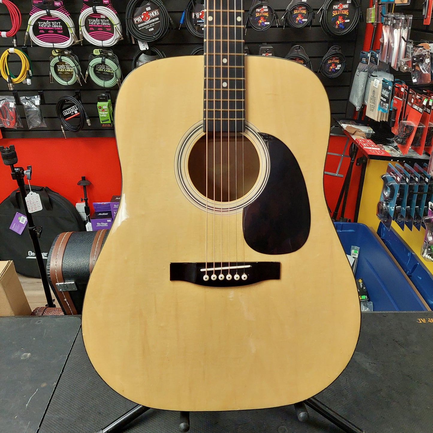 Squire 6-String Acoustic Dreadnought Guitar - Natural (USED)