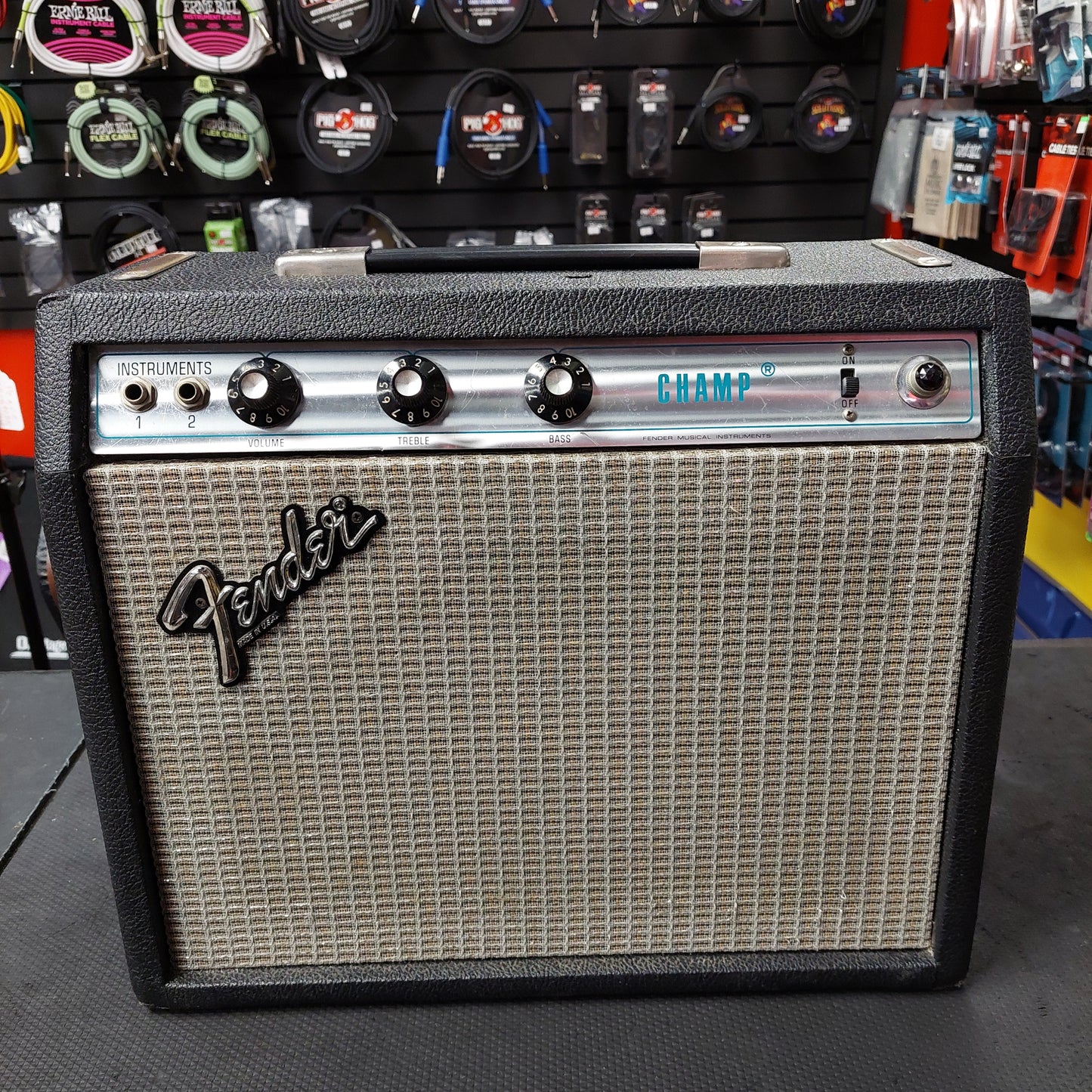 1970's Fender Champ Guitar Amplifier "Made In USA" SN# A819023