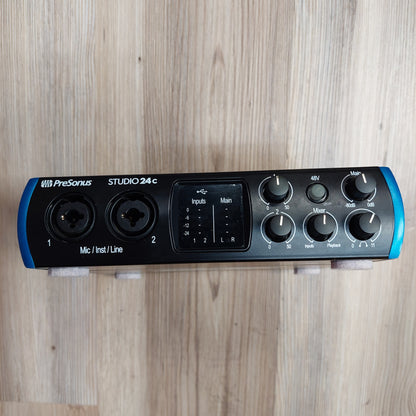 PreSonus Studio 24c Recording USB C Interface (USED)