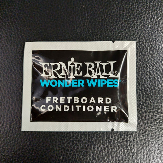 ERNIE BALL WONDER WIPES FRETBOARD CONDITIONER - SINGLE