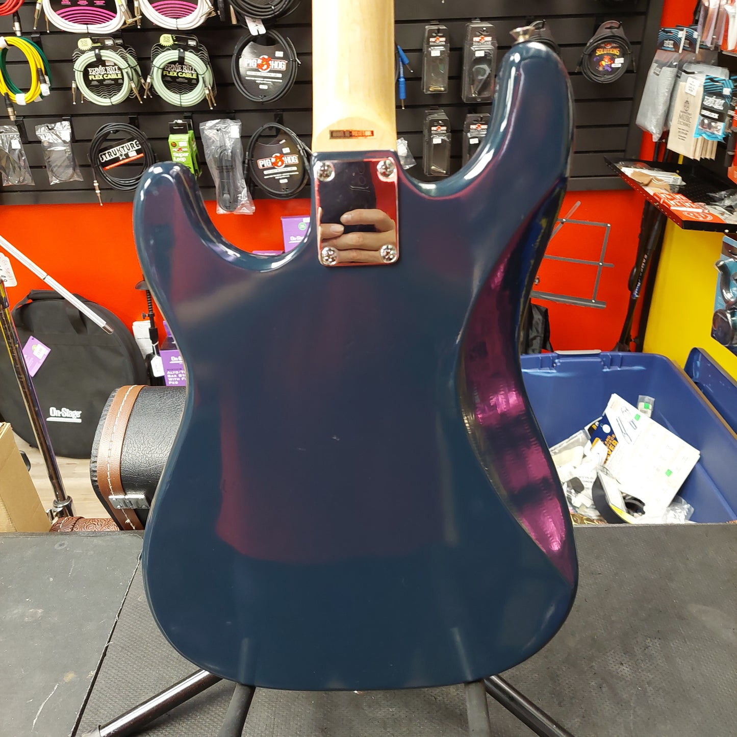 2002 Squire Bullet Electric Guitar - Baltic Blue "Indian Rosewood Fretboard" SN# SI02094081
