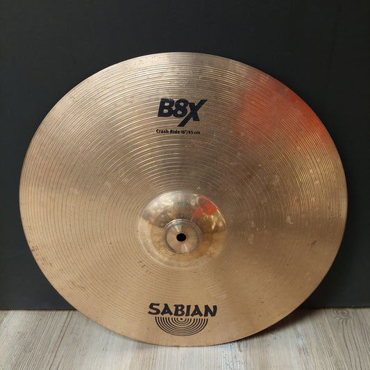 Sabian 18" B8X Crash Ride Cymbal (USED)