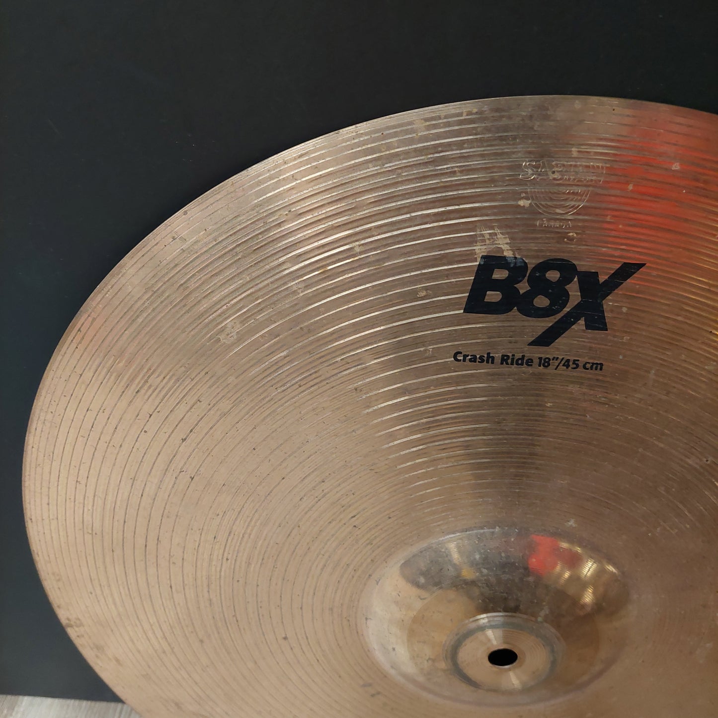 Sabian 18" B8X Crash Ride Cymbal (USED)