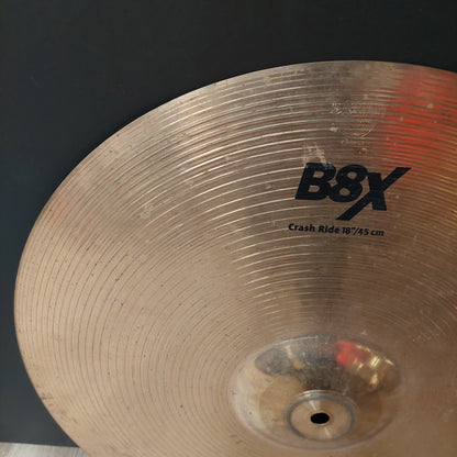 Sabian 18" B8X Crash Ride Cymbal (USED)