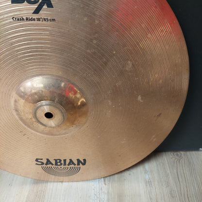 Sabian 18" B8X Crash Ride Cymbal (USED)