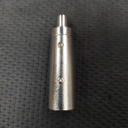 XLR Microphone Adaptor XLR Male To A/V Female Jack Converter (USED)