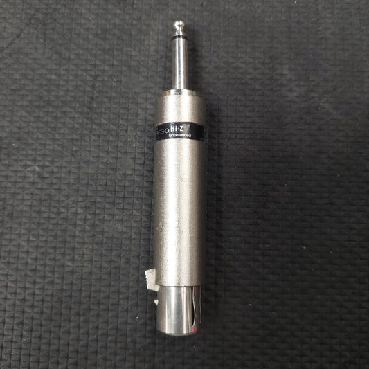 Archer 274-016B XLR Female to 1/4" Male Hi-Z/Lo-Z Impedance Matching Transformer Audio Adaptor (USED) "Made In Japan"