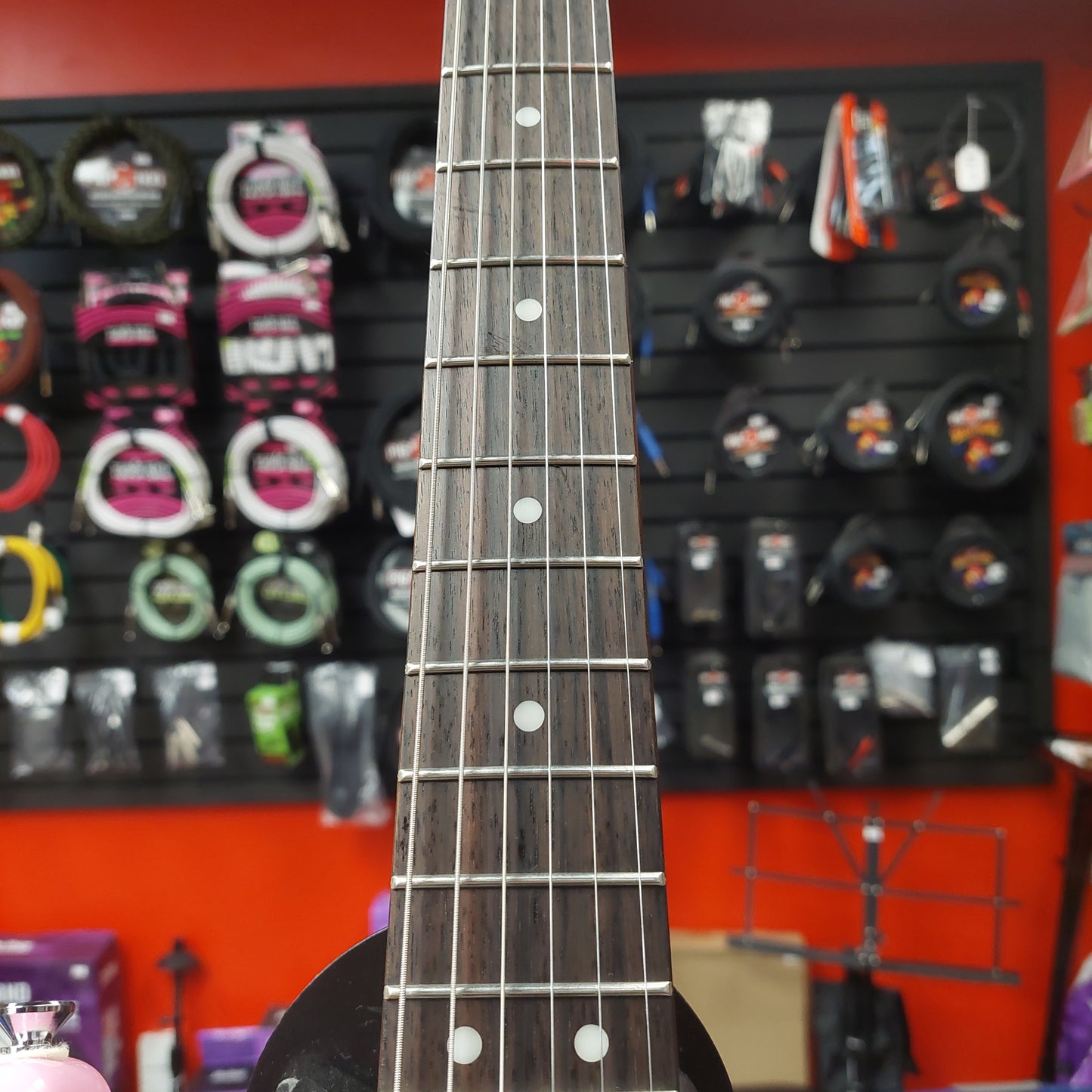 2016 Squire Mini Electric Strat - Pink SN# ICS16203815