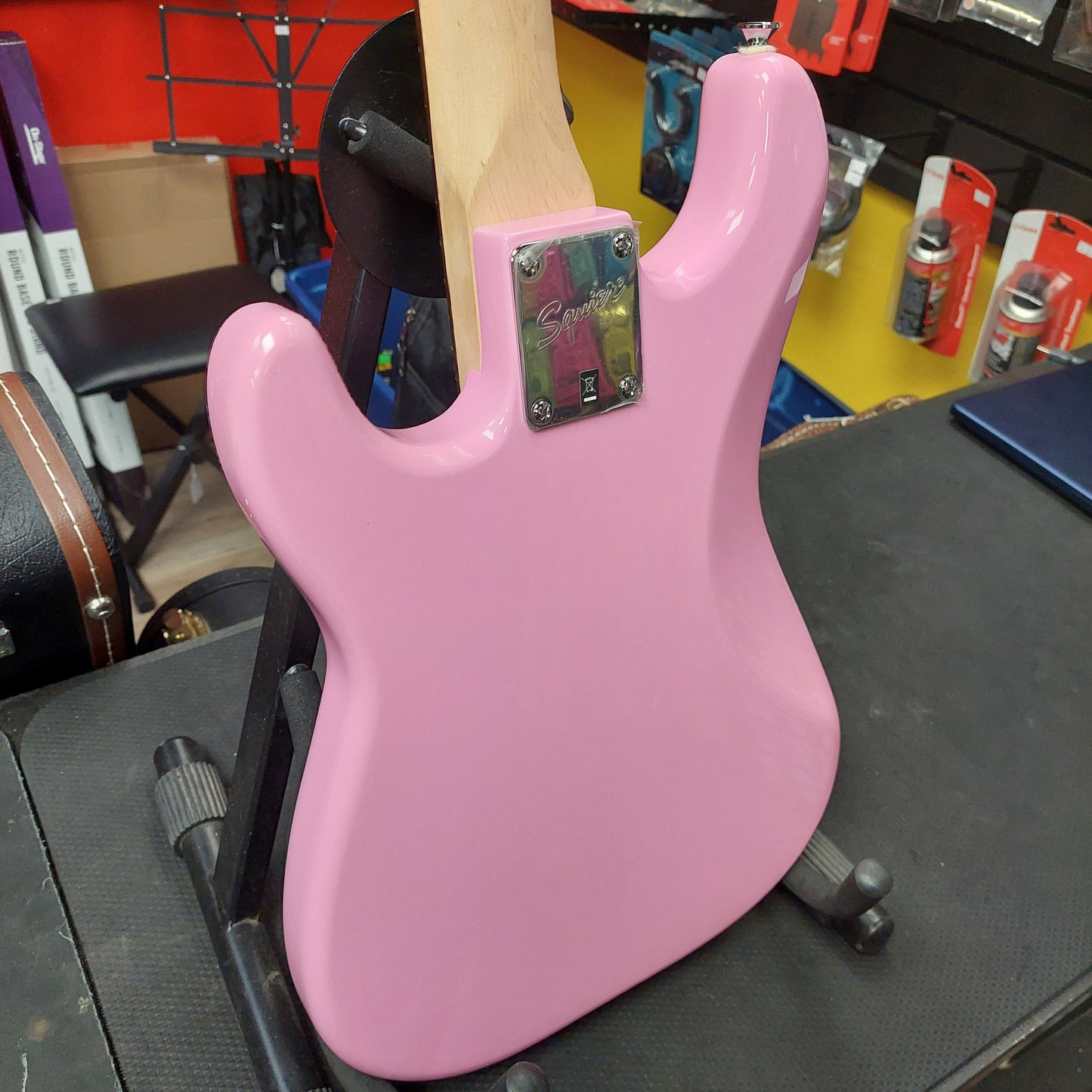 2016 Squire Mini Electric Strat - Pink SN# ICS16203815
