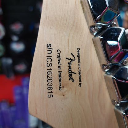 2016 Squire Mini Electric Strat - Pink SN# ICS16203815
