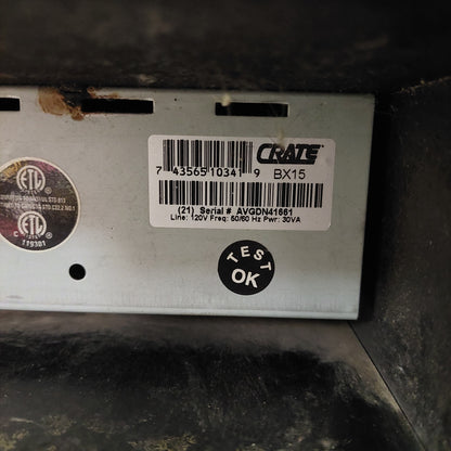 Crate BX-15 12-Watt 1x8" Bass Amplifier (USED)