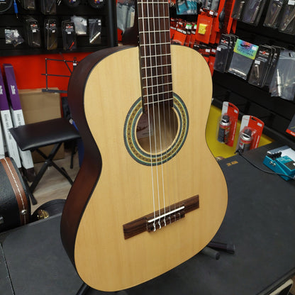 Olympia OC-2 Classical Guitar 3/4 Sized - Natural w/ Gig Bag SN# 10942167