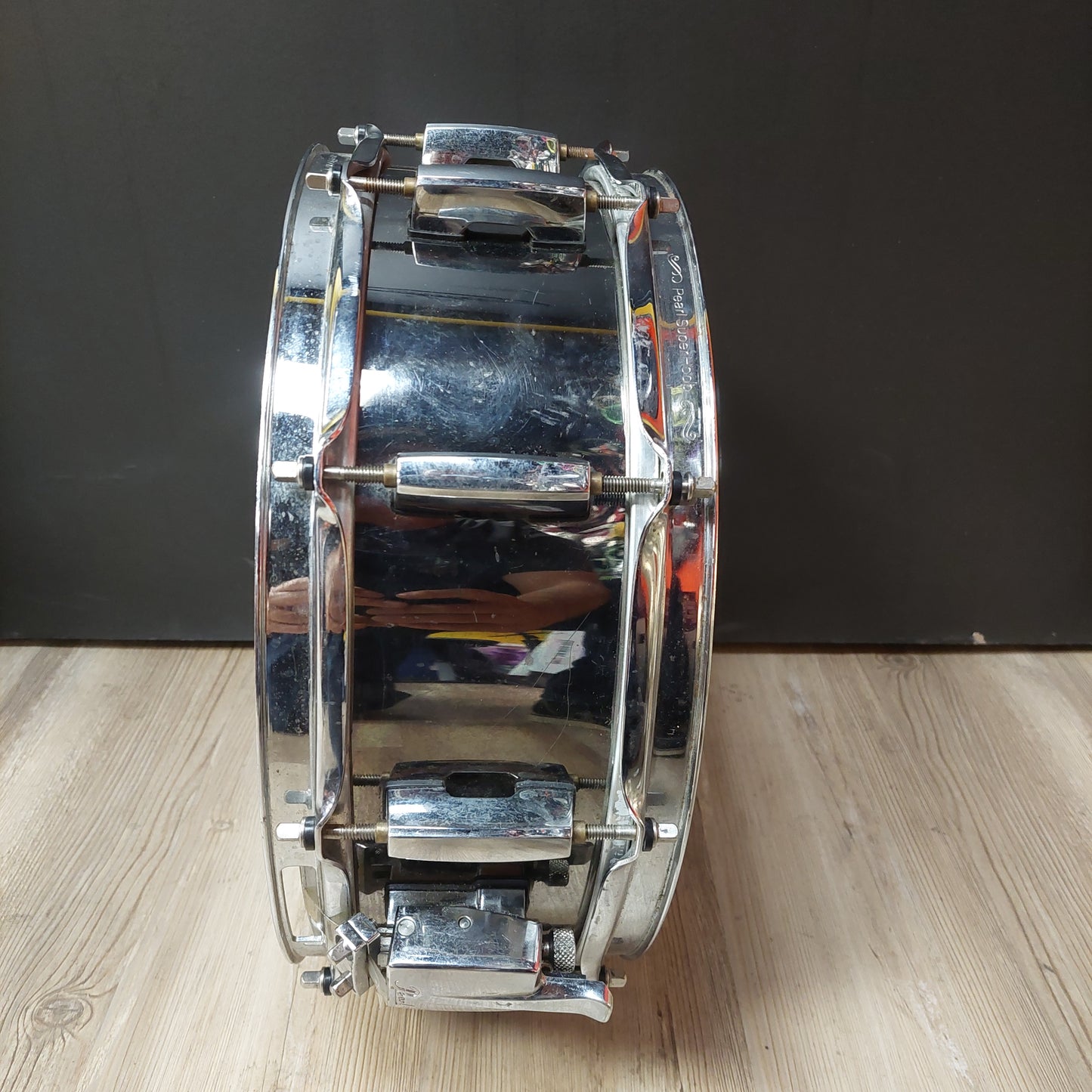 Pearl Signature Series Chad Smith Model 14" Snare Drum - Chrome (USED) "Made In Taiwan"