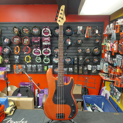 Focus 420S By Kramer Electric Bass - Ruby Sparkle (USED) SN# 96063378