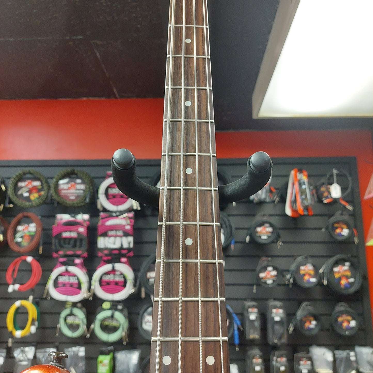 Focus 420S By Kramer Electric Bass - Ruby Sparkle (USED) SN# 96063378
