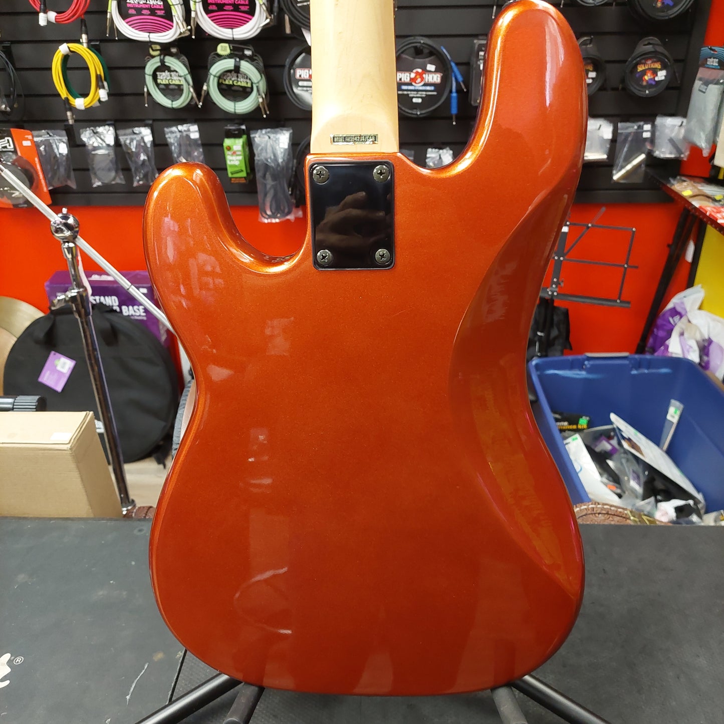 Focus 420S By Kramer Electric Bass - Ruby Sparkle (USED) SN# 96063378