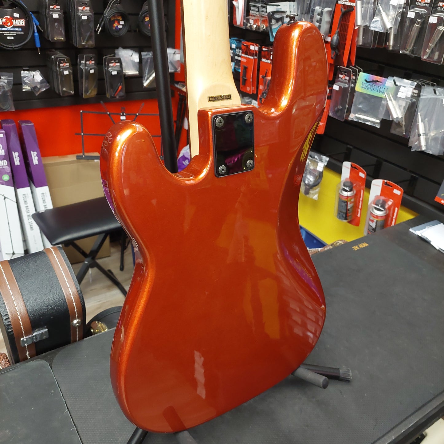 Focus 420S By Kramer Electric Bass - Ruby Sparkle (USED) SN# 96063378