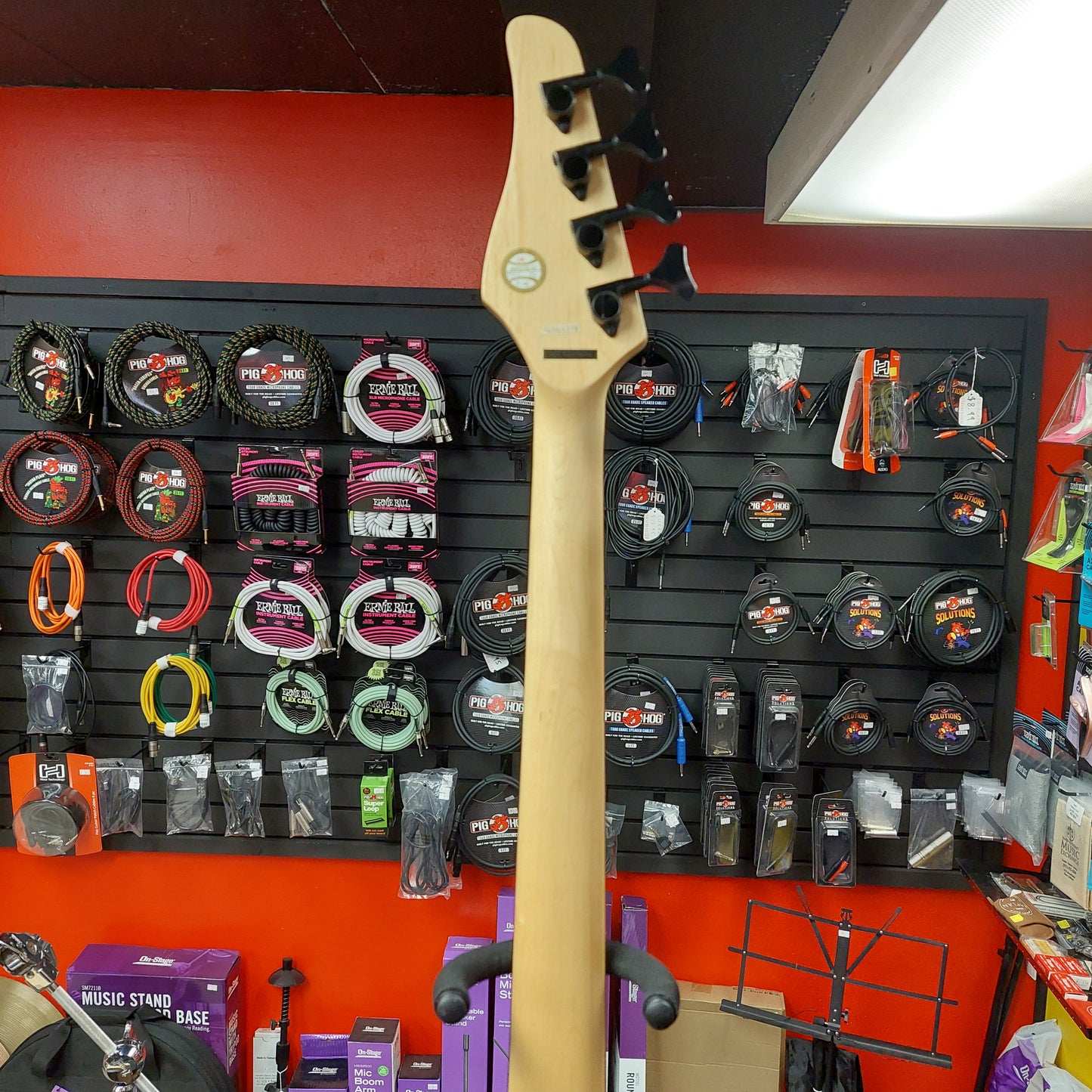 Focus 420S By Kramer Electric Bass - Ruby Sparkle (USED) SN# 96063378
