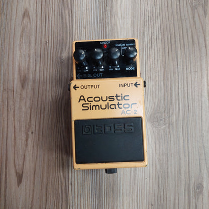 Boss Acoustic Simulator AC-2 Pedal (USED) "Made in Taiwan"