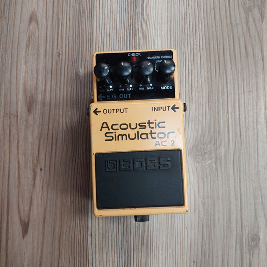 Boss Acoustic Simulator AC-2 Pedal (USED) "Made in Taiwan"