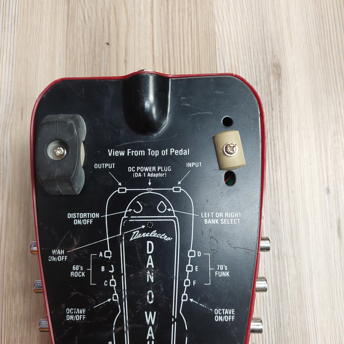 Danelectro Dan O Wah Pedal (USED)"Missing Battery Cover & One Rubber Foot"