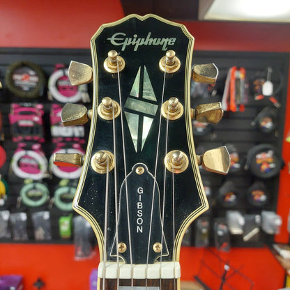 1991 Epiphone Les Paul Custom - Ebony w/ Hardcase "Made In Korea" SN# 1110854