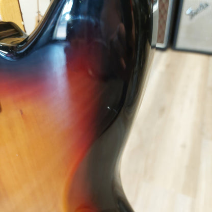 2015 SQUIER VINTAGE MODIFIED JAZZMASTER ELECTRIC GUITAR - SUNBURST SN# ICS15142100