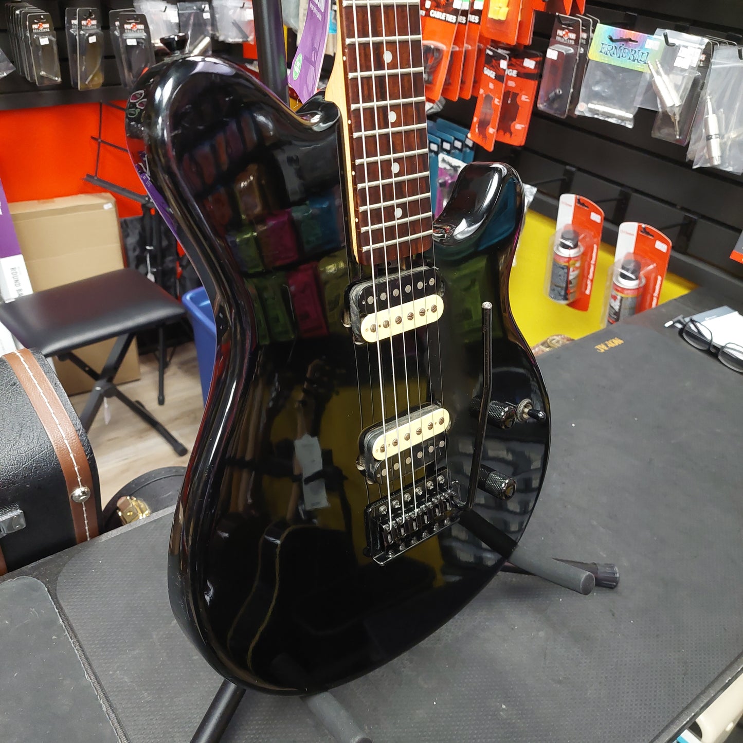 Carlo Robelli Axis HH Electric Guitar - Black (USED)