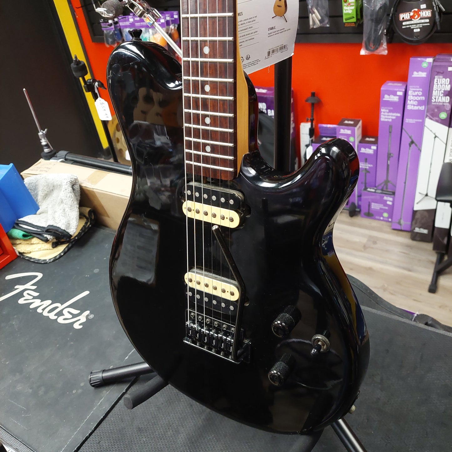 Carlo Robelli Axis HH Electric Guitar - Black (USED)