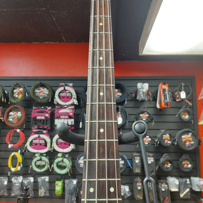 2011 SQUIER VINTAGE MODIFIED JAGUAR BASS GUITAR - SUNBURST "MADE IN INDONESIA" SN# ICS11095612