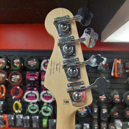 2011 SQUIER VINTAGE MODIFIED JAGUAR BASS GUITAR - SUNBURST "MADE IN INDONESIA" SN# ICS11095612