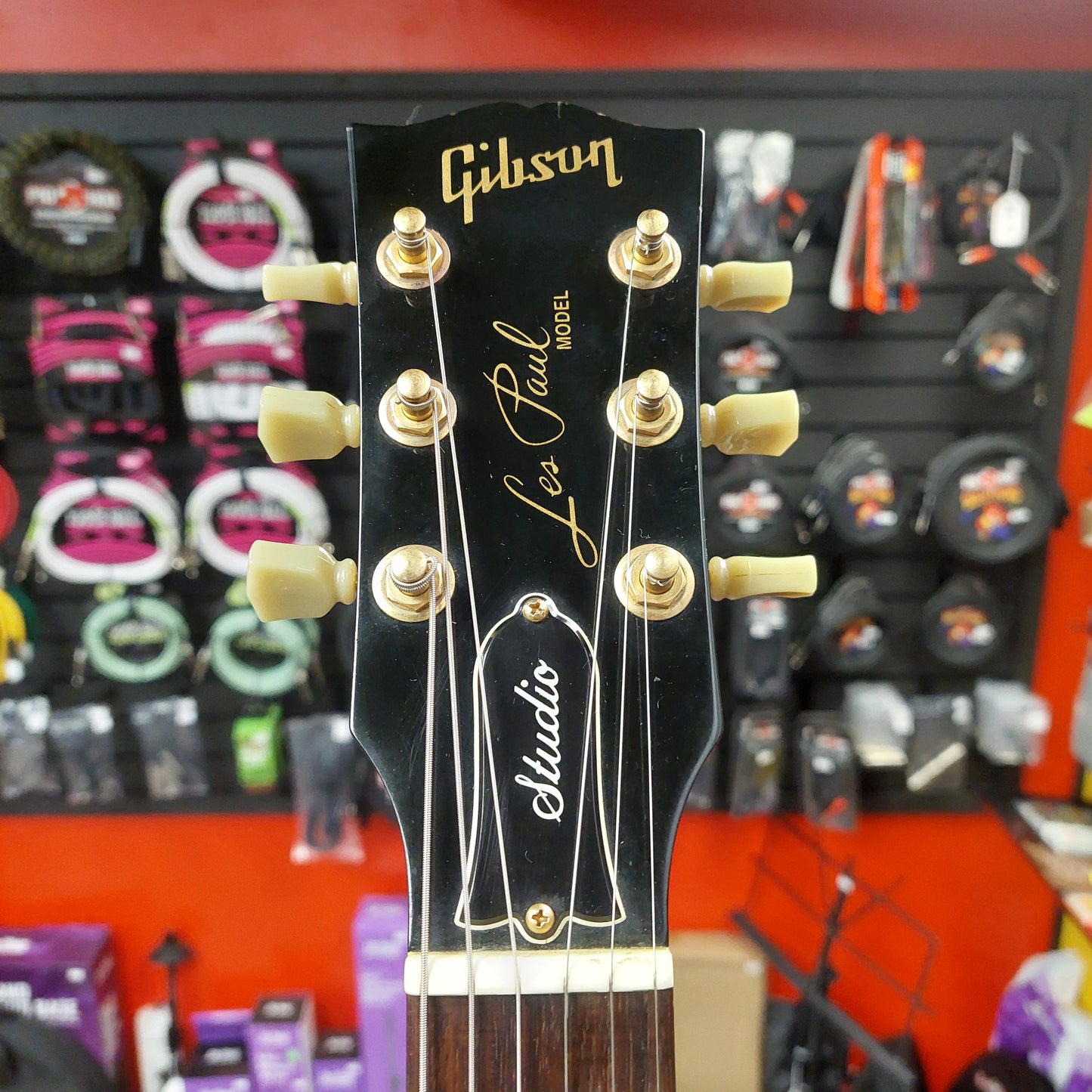 2009 Gibson Les Paul Studio Electric Guitar - Cherry w/ Gibson USA Hard Case SN# 030090434