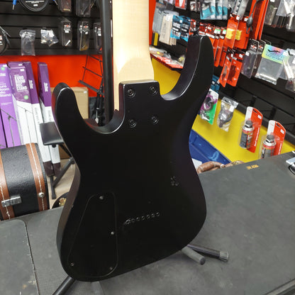 2021 Jackson JS22 7-String Electric Guitar - Black SN# CWJ2148351 "Missing Truss Rod Cover"