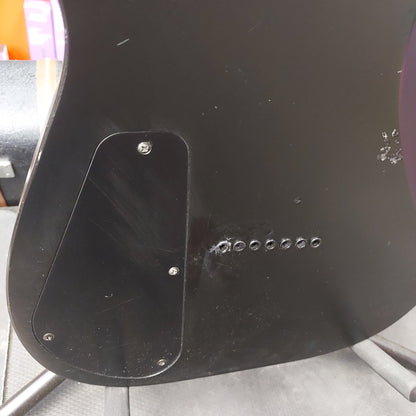 2021 Jackson JS22 7-String Electric Guitar - Black SN# CWJ2148351 "Missing Truss Rod Cover"