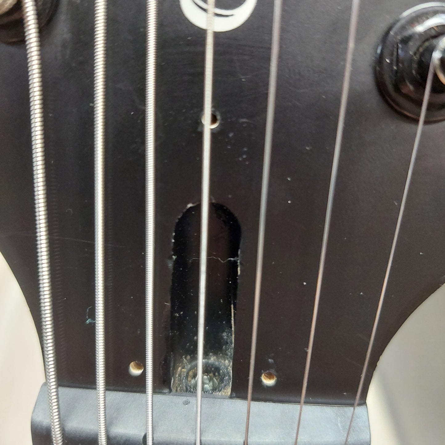 2021 Jackson JS22 7-String Electric Guitar - Black SN# CWJ2148351 "Missing Truss Rod Cover"