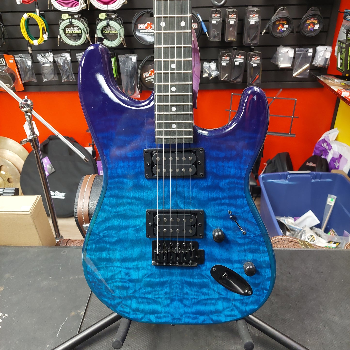 HSH 6-String Electric Guitar - Blue (USED)