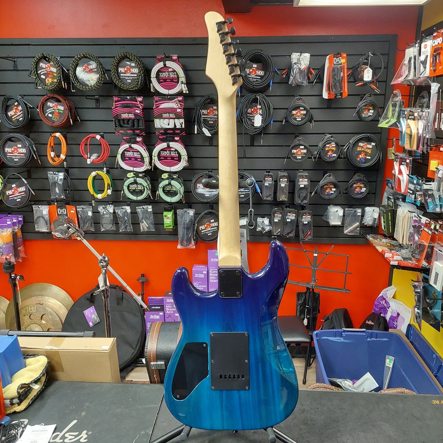 HSH 6-String Electric Guitar - Blue (USED)
