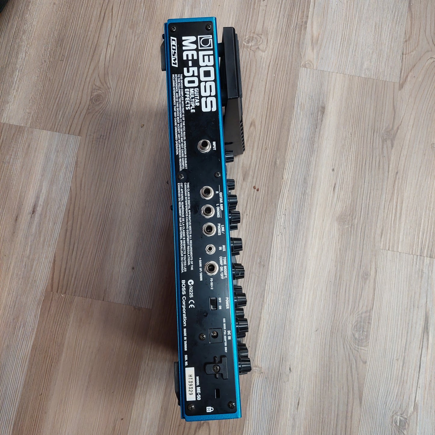 BOSS ME-50 Electric Guitar Multiple Effects Pedal (USED) "No Power Supply" SN# 21HT39329