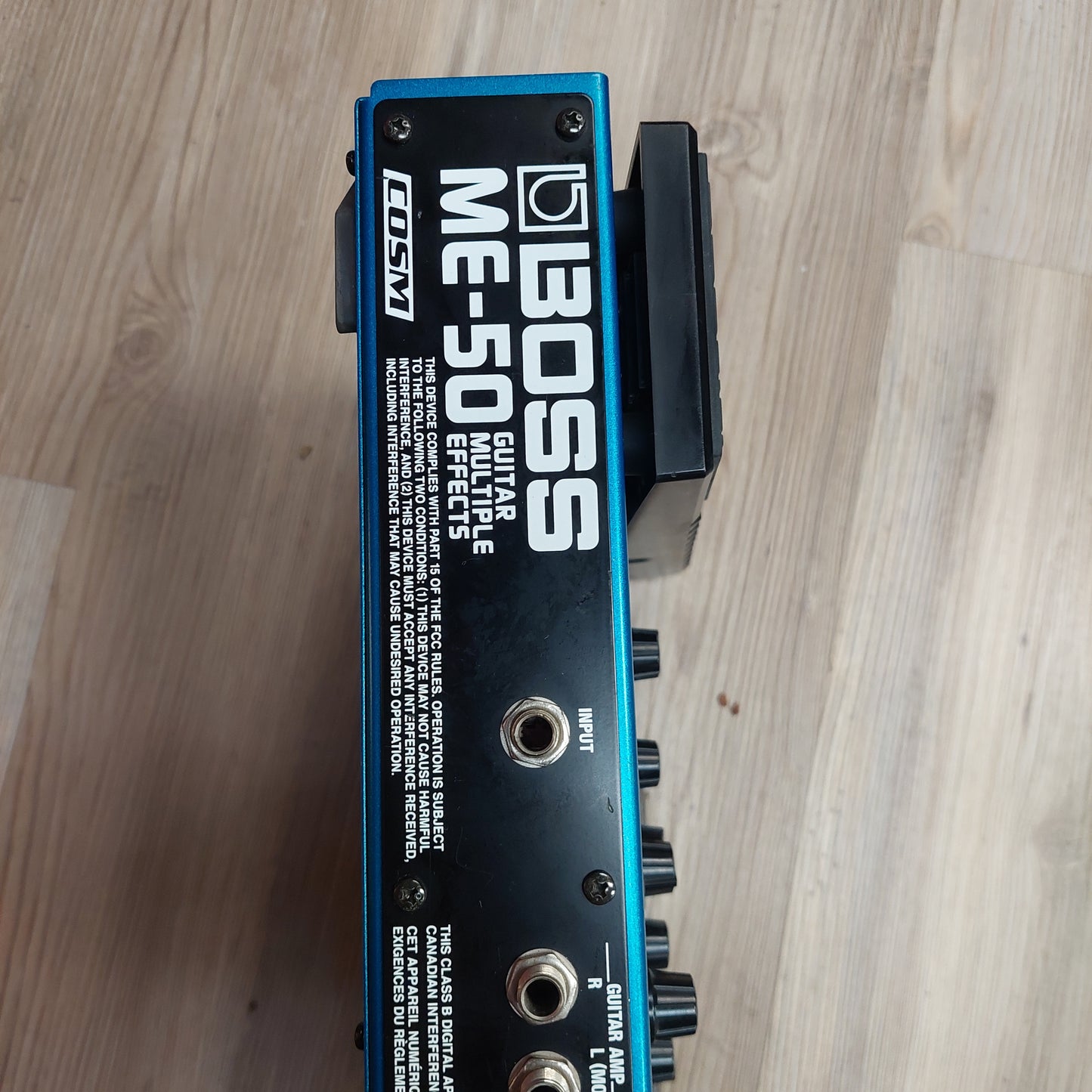 BOSS ME-50 Electric Guitar Multiple Effects Pedal (USED) "No Power Supply" SN# 21HT39329